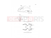 KAWASAKI Z750 ABS (ZR750MAS) Decals(Black)