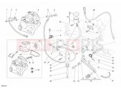 DUCATI Sportclassic GT1000 REAR BRAKE SYSTEM » BRAKING SYSTEM