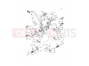 KAWASAKI 2011 Footrests