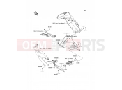 Cowling Lowers - Kawasaki ER-6f ABS (EX650DBF) 2011