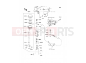KAWASAKI 2011 Rear Master Cylinder