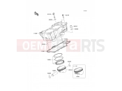 Cylinder/Piston(s) - Kawasaki VERSYS (KLE650CBF) 2011