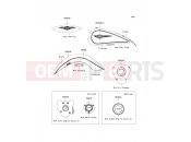 KAWASAKI VN1700 CLASSIC TOURER ABS (VN1700DBF) Decals(Titanium/Black)