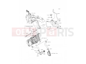 KAWASAKI ER-6f (EX650ECF) Water Pipe
