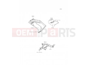KAWASAKI ER-6f (EX650ECF) Decals(Orange)