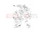 KAWASAKI ER-6f ABS (EX650FCF) Cowling Lowers