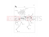 KAWASAKI ER-6n (ER650ECF) Accessory(Top Case Bracket)