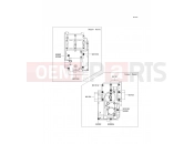 KAWASAKI NINJA 250R (EX250KCF) Crankcase Bolt Pattern