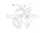 KAWASAKI NINJA 250R (EX250KCF) Front Brake