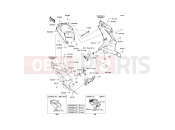KAWASAKI NINJA 250R (EX250KCF) Cowling Lowers