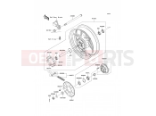 KAWASAKI VERSYS (KLE650CCF) Rear Hub