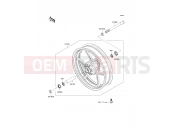 KAWASAKI VERSYS ABS (KLE650DCF) Front Hub