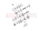 KAWASAKI VERSYS ABS (KLE650DCFW) Transmission