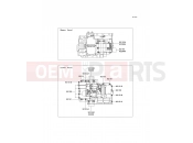 KAWASAKI VERSYS ABS (KLE650DCFW) Crankcase Bolt Pattern