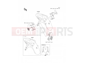 KAWASAKI VERSYS ABS (KLE650DCFW) Front Fender(s)