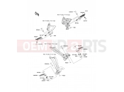 KAWASAKI 2012 Footrests