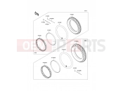 Tires - Kawasaki D-TRACKER 125 (KLX125DDF) 2013