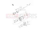 Front Hub - Kawasaki D-TRACKER 125 (KLX125DDF) 2013