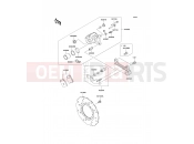Rear Brake - Kawasaki D-TRACKER 125 (KLX125DDF) 2013