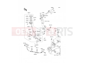 KAWASAKI VN900 CLASSIC (VN900BDF) Rear Master Cylinder