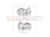 KAWASAKI VULCAN 1700 VOYAGER CUSTOM ABS (VN1700KDF) Crankcase Bolt Pattern