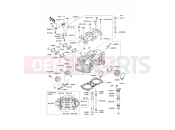 KAWASAKI W800 (EJ800ADFA) Cylinder Head