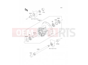 KAWASAKI W800 (EJ800ADFA) Front Hub