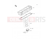 KAWASAKI Z1000 ABS (ZR1000EDFA) Cylinder/Piston(s)