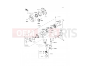 KAWASAKI Z1000 ABS (ZR1000EDFA) Starter Motor