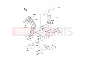 KAWASAKI Z1000 ABS (ZR1000EDFA) Suspension/Shock Absorber