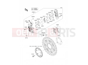 KAWASAKI Z1000 ABS (ZR1000EDFA) Front Brake
