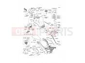 KAWASAKI Z1000 ABS (ZR1000EDFA) Fuel Tank