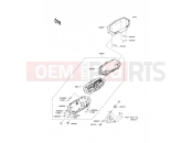 KAWASAKI Z1000 ABS (ZR1000EDFA) Meter(s)