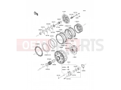KAWASAKI ZZR1400 ABS (ZX1400FDFA) Clutch