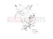 KAWASAKI ZZR1400 ABS (ZX1400FDFA) Front Fender(s)