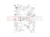 KAWASAKI ZZR1400 ABS (ZX1400FDFA) Rear Master Cylinder
