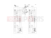 KAWASAKI ZZR1400 ABS (ZX1400FDFA) Front Fork