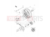 KAWASAKI 2014 Rear Hub