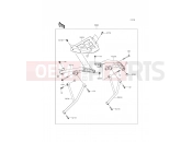 KAWASAKI 2014 Accessory(Top Case Bracket)