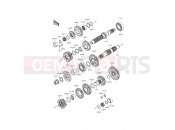 Transmission - Kawasaki ER-6f ABS (EX650FEF) 2014