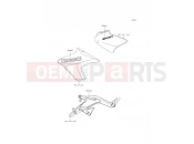 Decals(Black) - Kawasaki ER-6n (ER650EEF) 2014