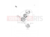 KAWASAKI ER-6n ABS (ER650FEF) Meter(s)