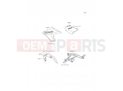KAWASAKI ER-6n ABS (ER650FEF) Decals(White)