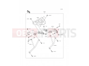 KAWASAKI ER-6n ABS (ER650FEF) Accessory(Top Case Bracket)
