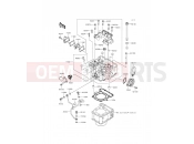 KAWASAKI KLX250 (KLX250SEF) Cylinder Head