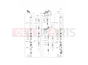 KAWASAKI NINJA 300 ABS (EX300BEF) Front Fork