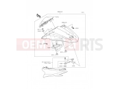 KAWASAKI NINJA 300 ABS (EX300BEF) Accessory(Single Seat Cover)