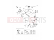KAWASAKI NINJA 300 ABS (EX300BEFA) Fuel Tank