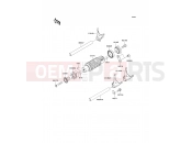 KAWASAKI 2014 Gear Change Drum/Shift Fork(s)
