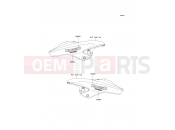 KAWASAKI 2014 Decals(White)